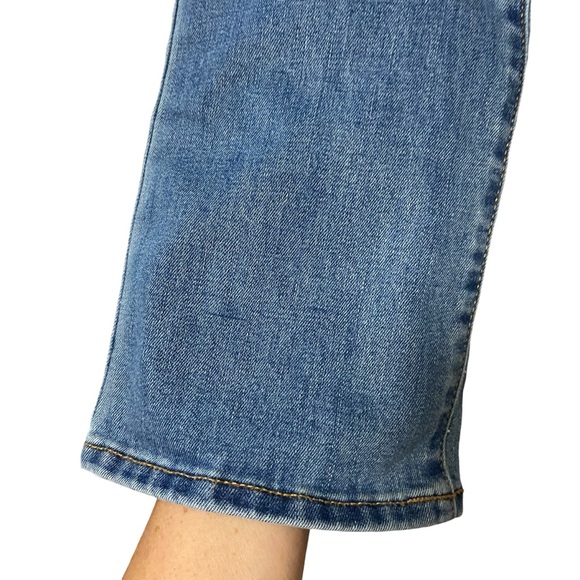 Old Navy Kicker Boot Cut Mid Rise Jeans Blue - Picture 7 of 15